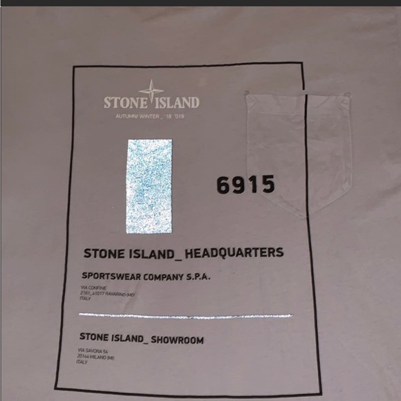 Stone Island Short-Sleeve Tee - Men’s Large - Picture 2 of 6